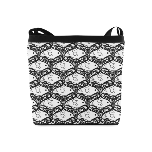 Bird and Butterfly Tessellation Crossbody Bags (Model 1613)