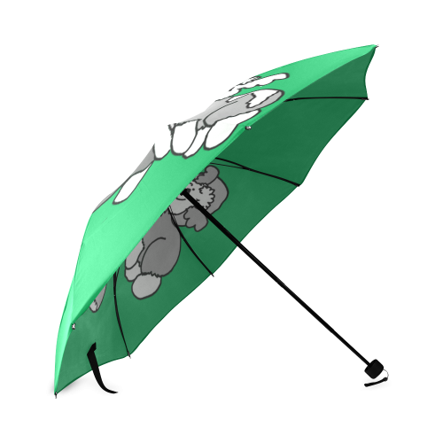 Playtime- Green Foldable Umbrella (Model U01)