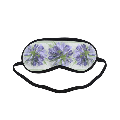 Purple Flower, watercolor painting Sleeping Mask