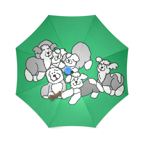 Playtime- Green Foldable Umbrella (Model U01)