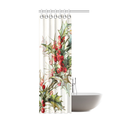 HollyBerries20160603 Shower Curtain 36"x72"