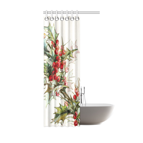 HollyBerries20160604 Shower Curtain 36"x72"