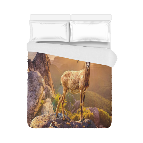 Antelope Fantasy Duvet Cover 86"x70" ( All-over-print)