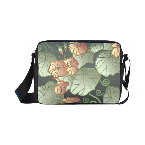 Art Nouveau Garden Classic Cross-body Nylon Bags (Model 1632)