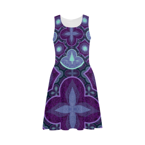 Purple blue Atalanta Sundress (Model D04)