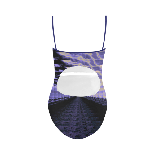 pURP sWURL Strap Swimsuit ( Model S05)