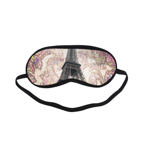 Floral Eiffel Tower Sleeping Mask