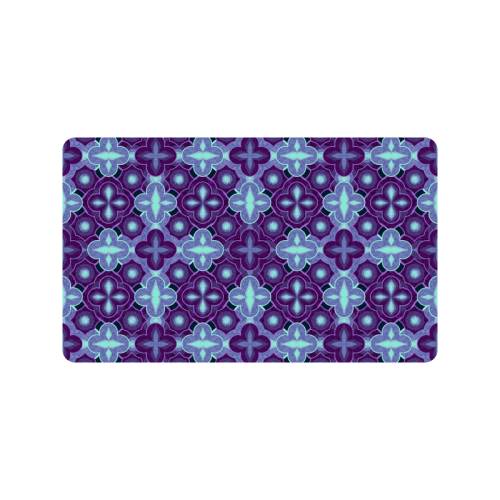 Purple blue seamless pattern