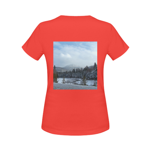 Winter Wonderland Women's Classic T-Shirt (Model T17）