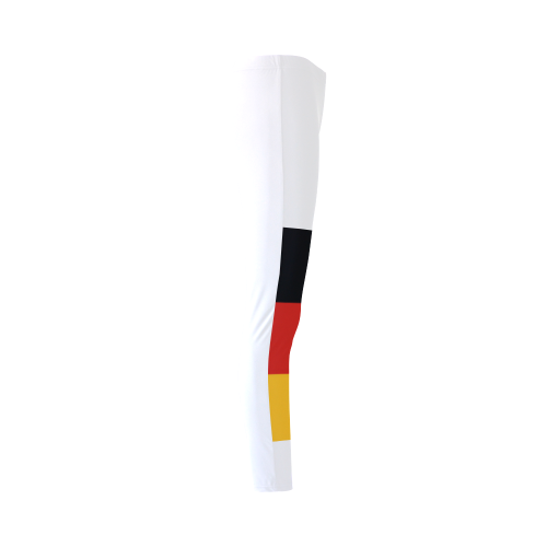 German Flag Colored Stripes Cassandra Women's Leggings (Model L01)