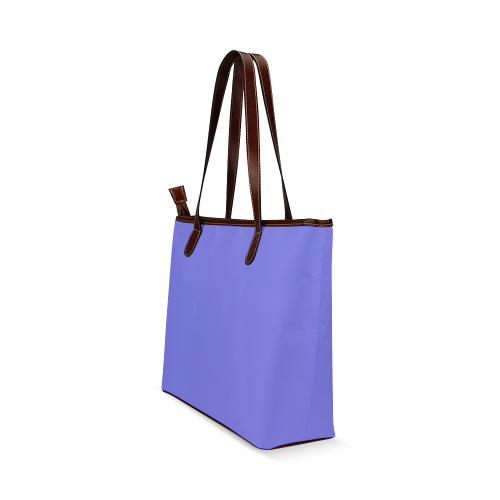 Periwinkle Perkiness Shoulder Tote Bag (Model 1646)