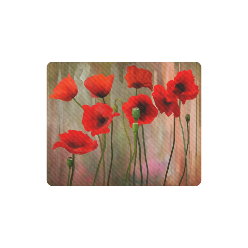 Poppies Rectangle Mousepad