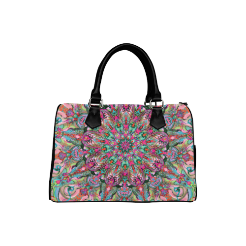 mandala 5 Boston Handbag (Model 1621)