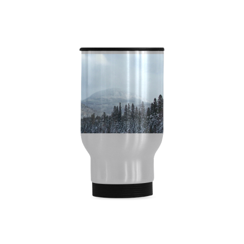 Winter Wonderland Travel Mug (Silver) (14 Oz)