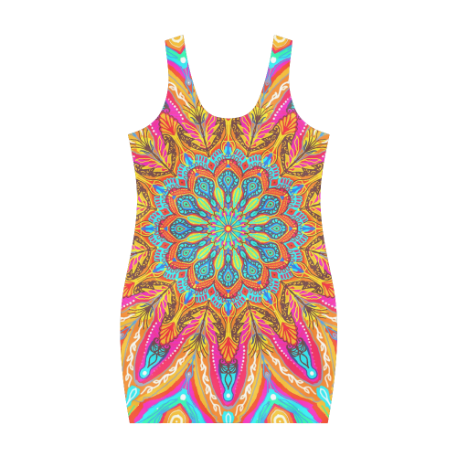 mandala beach Medea Vest Dress (Model D06)