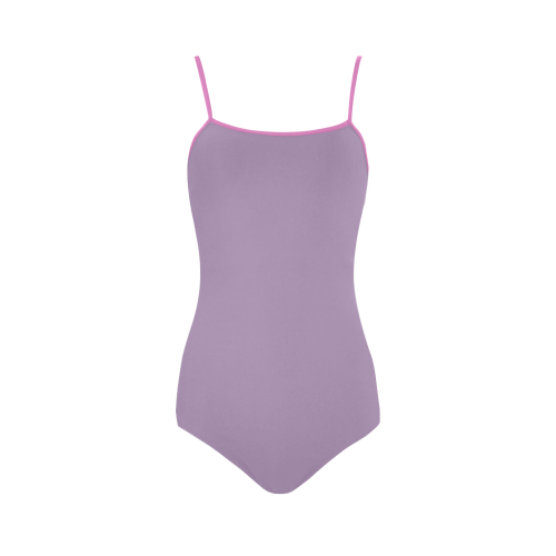 Regal Orchid Strap Swimsuit ( Model S05)