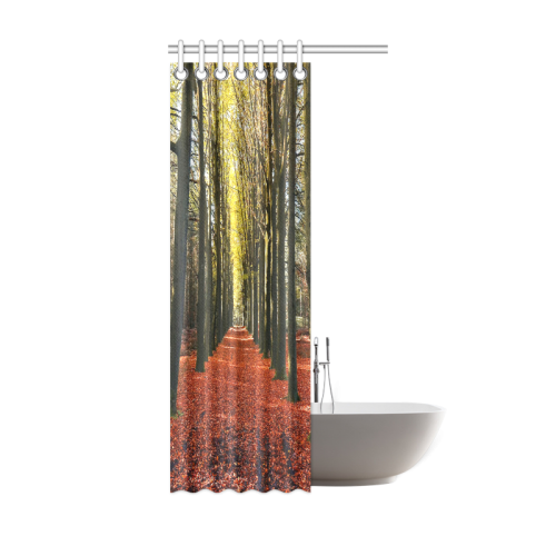 Autumn Forest Path Shower Curtain 36"x72"