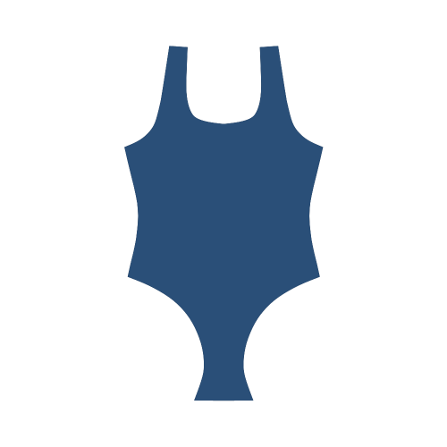 Cool Black Vest One Piece Swimsuit (Model S04)