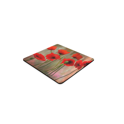 Poppies Square Coaster