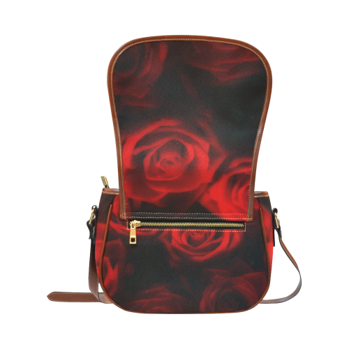 rose Saddle Bag/Small (Model 1649) Full Customization