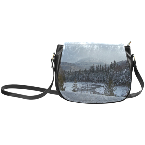 Winter Wonderland Classic Saddle Bag/Small (Model 1648)