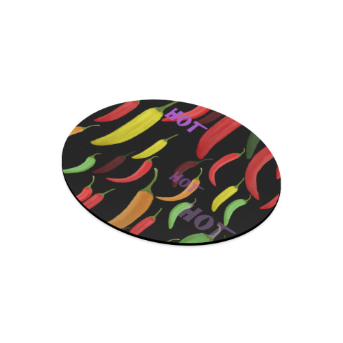 Hot Peppar Round Mousepad