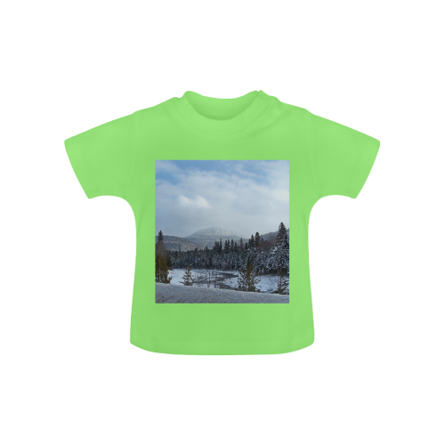 Winter Wonderland Baby Classic T-Shirt (Model T30)
