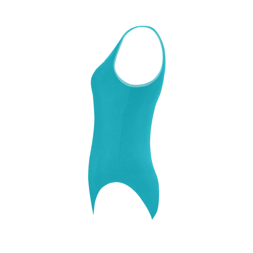 Scuba Blue Vest One Piece Swimsuit (Model S04)