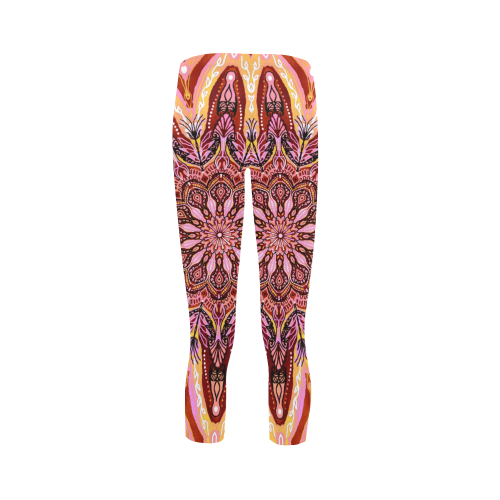 mandala beach 4 Capri Legging (Model L02)