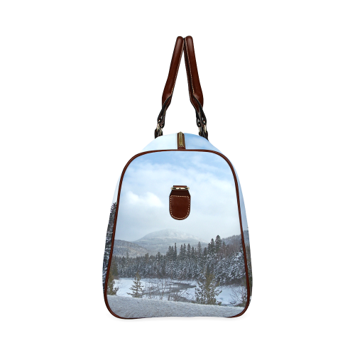 Winter Wonderland Waterproof Travel Bag/Large (Model 1639)