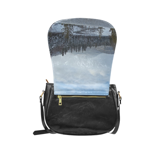 Winter Wonderland Classic Saddle Bag/Large (Model 1648)