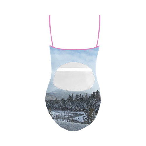 Winter Wonderland Strap Swimsuit ( Model S05)