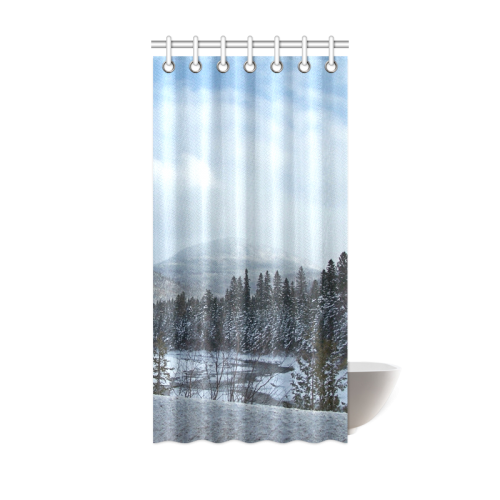 Winter Wonderland Shower Curtain 36"x72"
