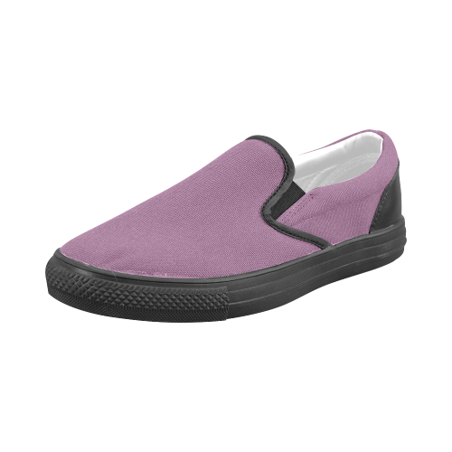 Amethyst Men's Slip-on Canvas Shoes (Model 019)