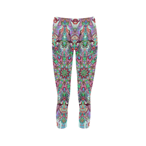 mandala 8 Capri Legging (Model L02)