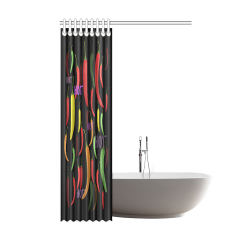 Hot Peppar Shower Curtain 48"x72"