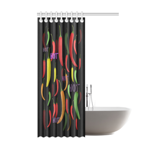 Hot Peppar Shower Curtain 48"x72"