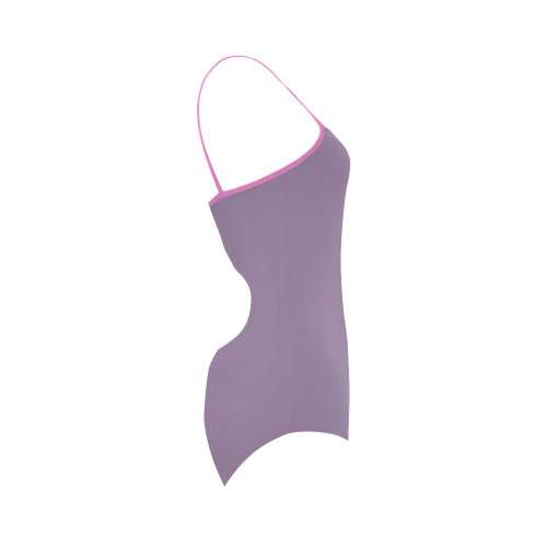 Orchid Mist Strap Swimsuit ( Model S05)