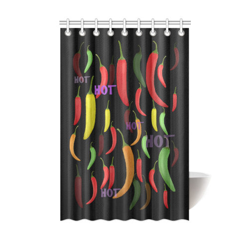 Hot Peppar Shower Curtain 48"x72"