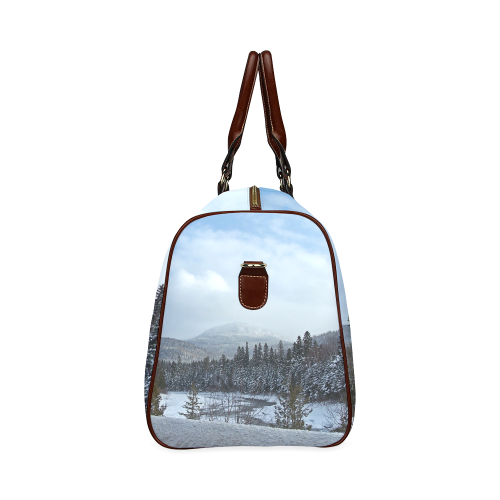 Winter Wonderland Waterproof Travel Bag/Small (Model 1639)