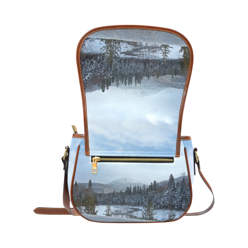 Winter Wonderland Saddle Bag/Large (Model 1649)
