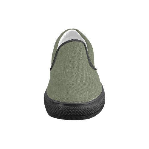 Cypress Men's Slip-on Canvas Shoes (Model 019)