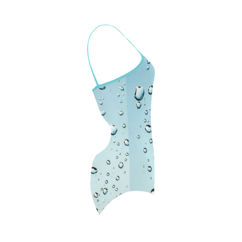 Raindrops Strap Swimsuit ( Model S05)