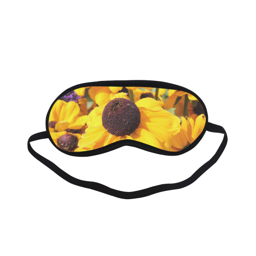 Yellow Flowers Sleeping Mask