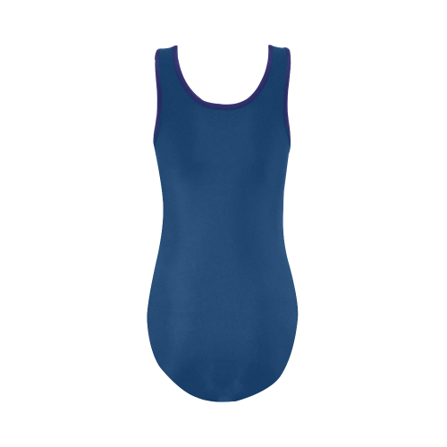 Cool Black Vest One Piece Swimsuit (Model S04)