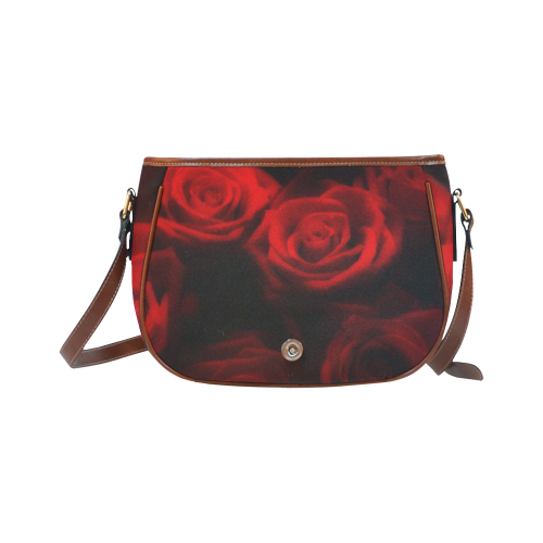 rose Saddle Bag/Small (Model 1649) Full Customization