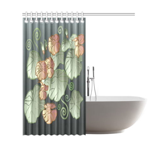 Art Nouveau Garden Shower Curtain 69"x70"