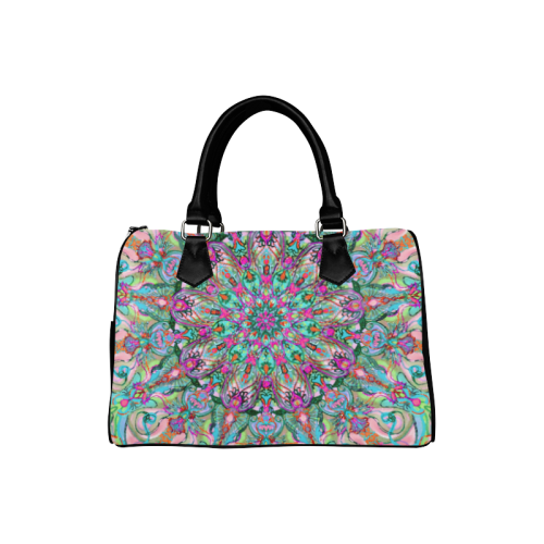 mandala 4 Boston Handbag (Model 1621)