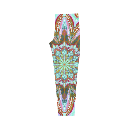 mandala beach 8 Capri Legging (Model L02)