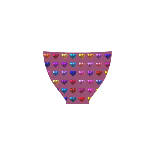 shiny hearts 3 Custom Bikini Swimsuit